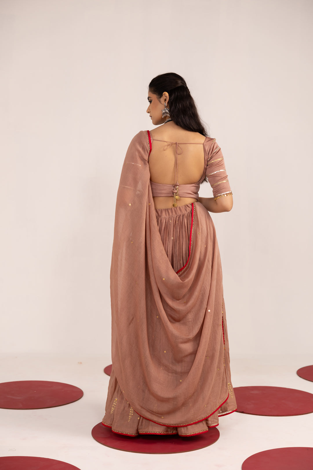 MAUVE LEHENGA SET