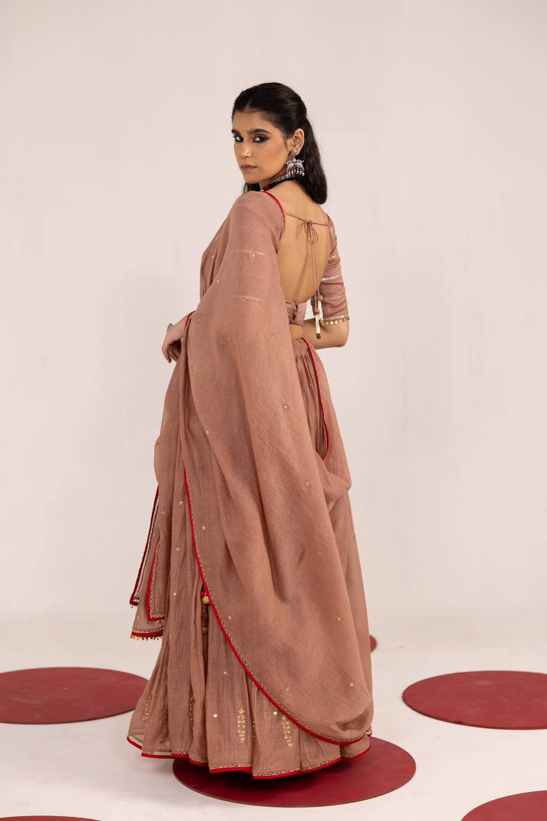 MAUVE LEHENGA SET