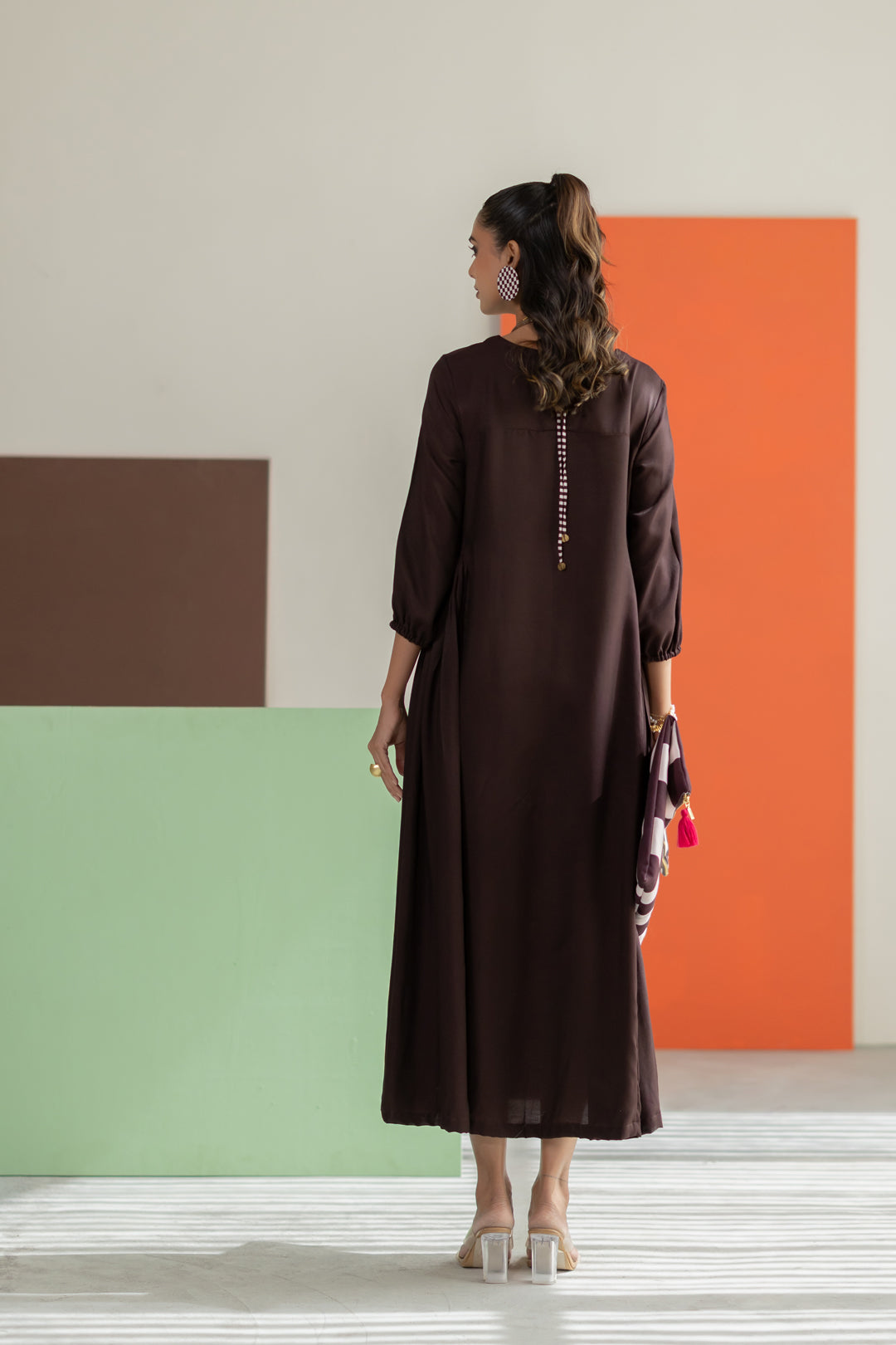 Brown Dress