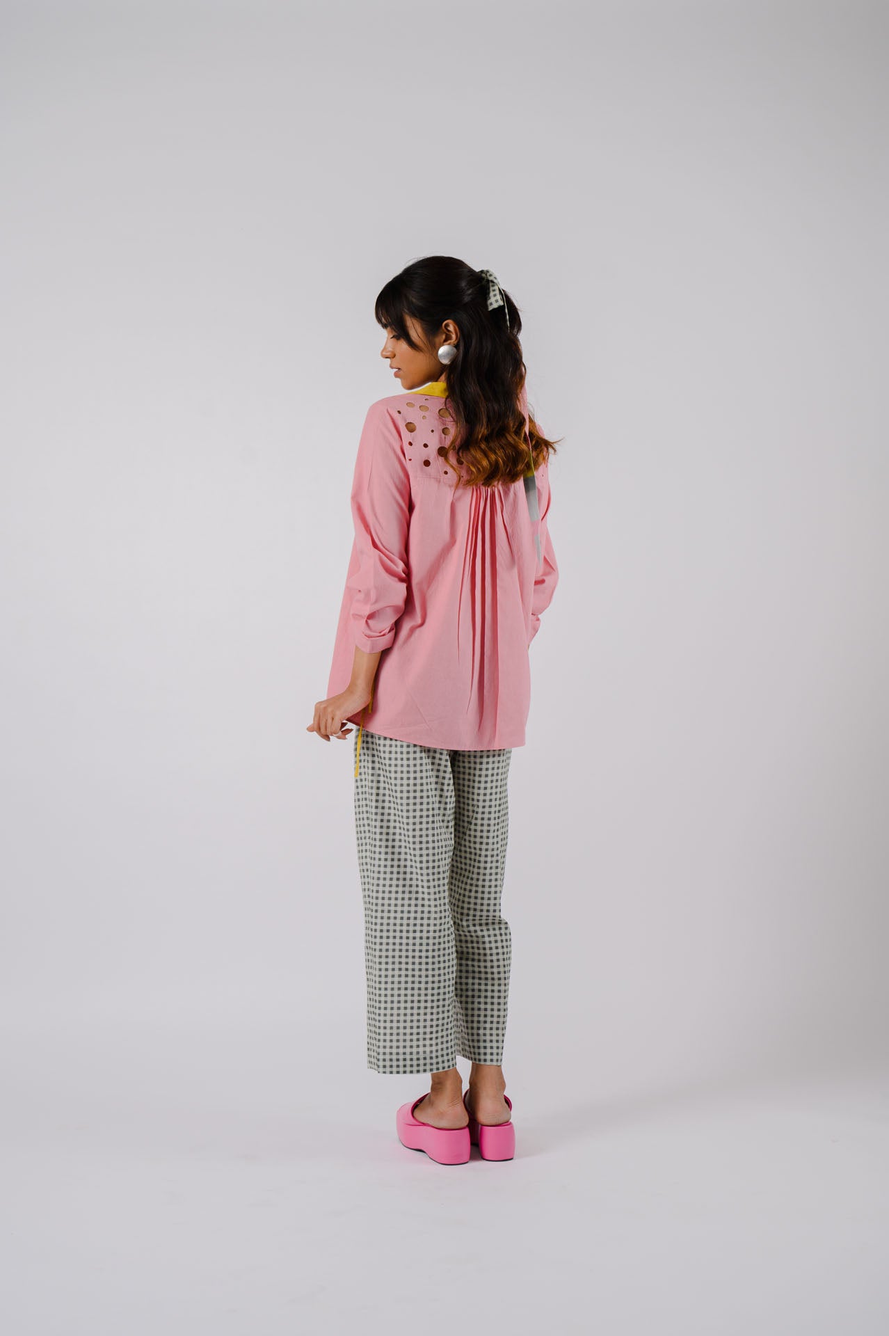 Pink Drawstrings Co-Ord Set