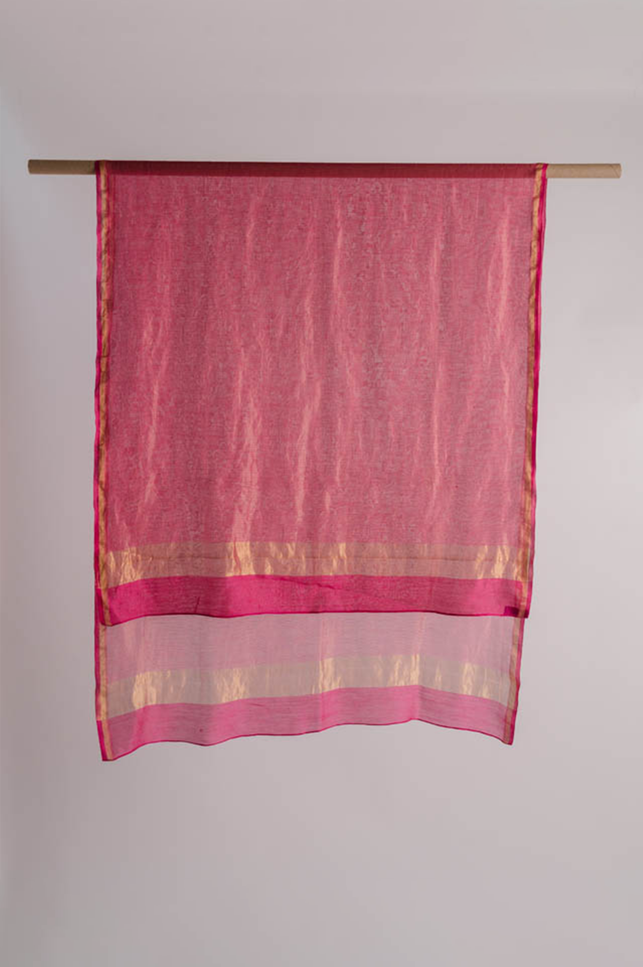 Pink Chanderi Dupatta
