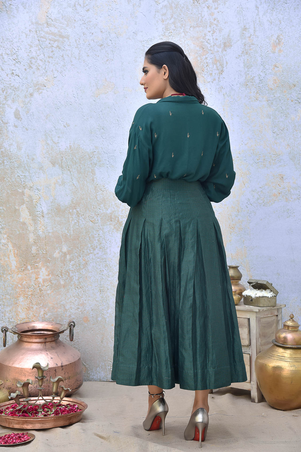 Bottle Green Co-Ord Set