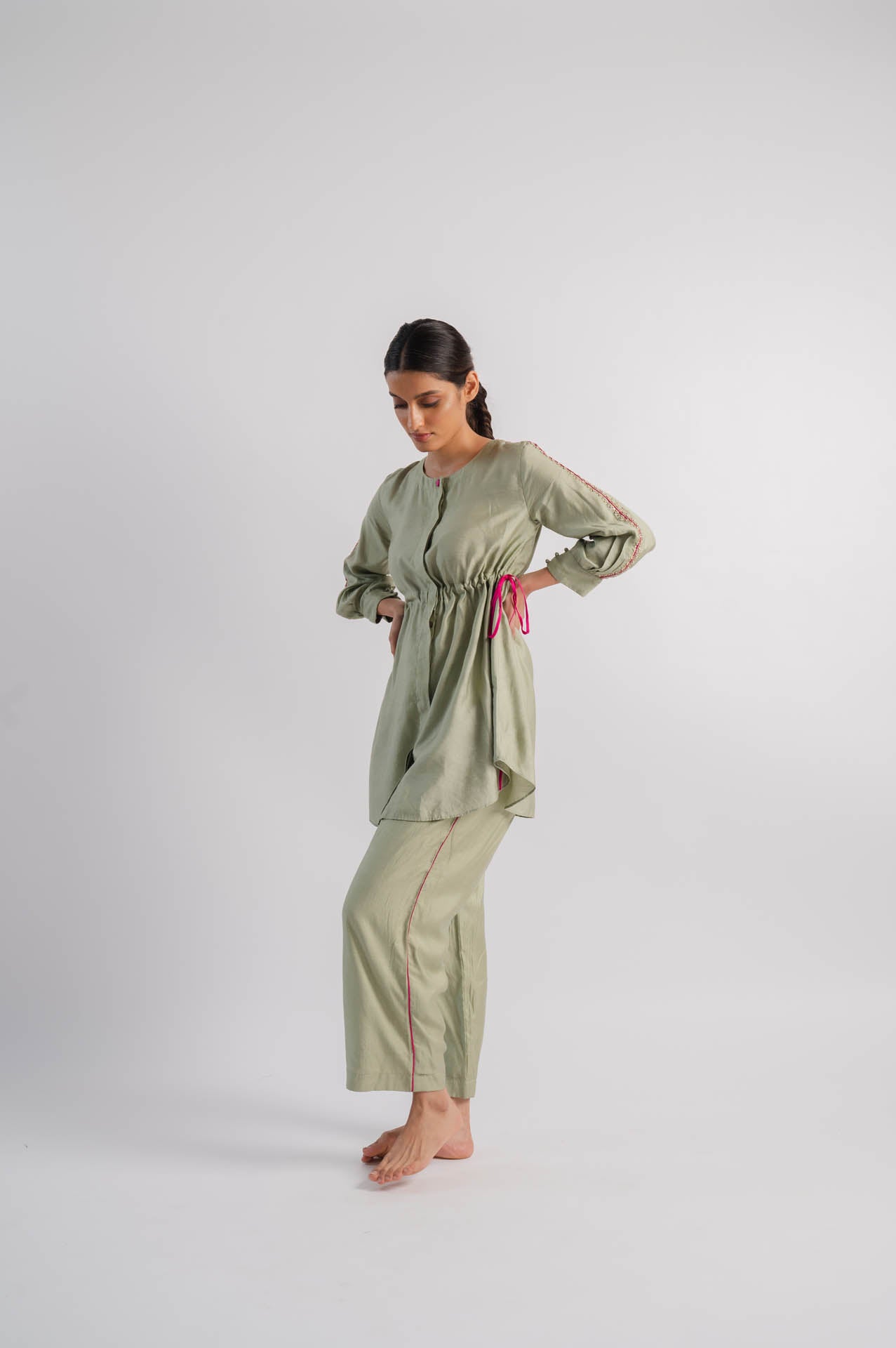Pista Green Co-ord Set