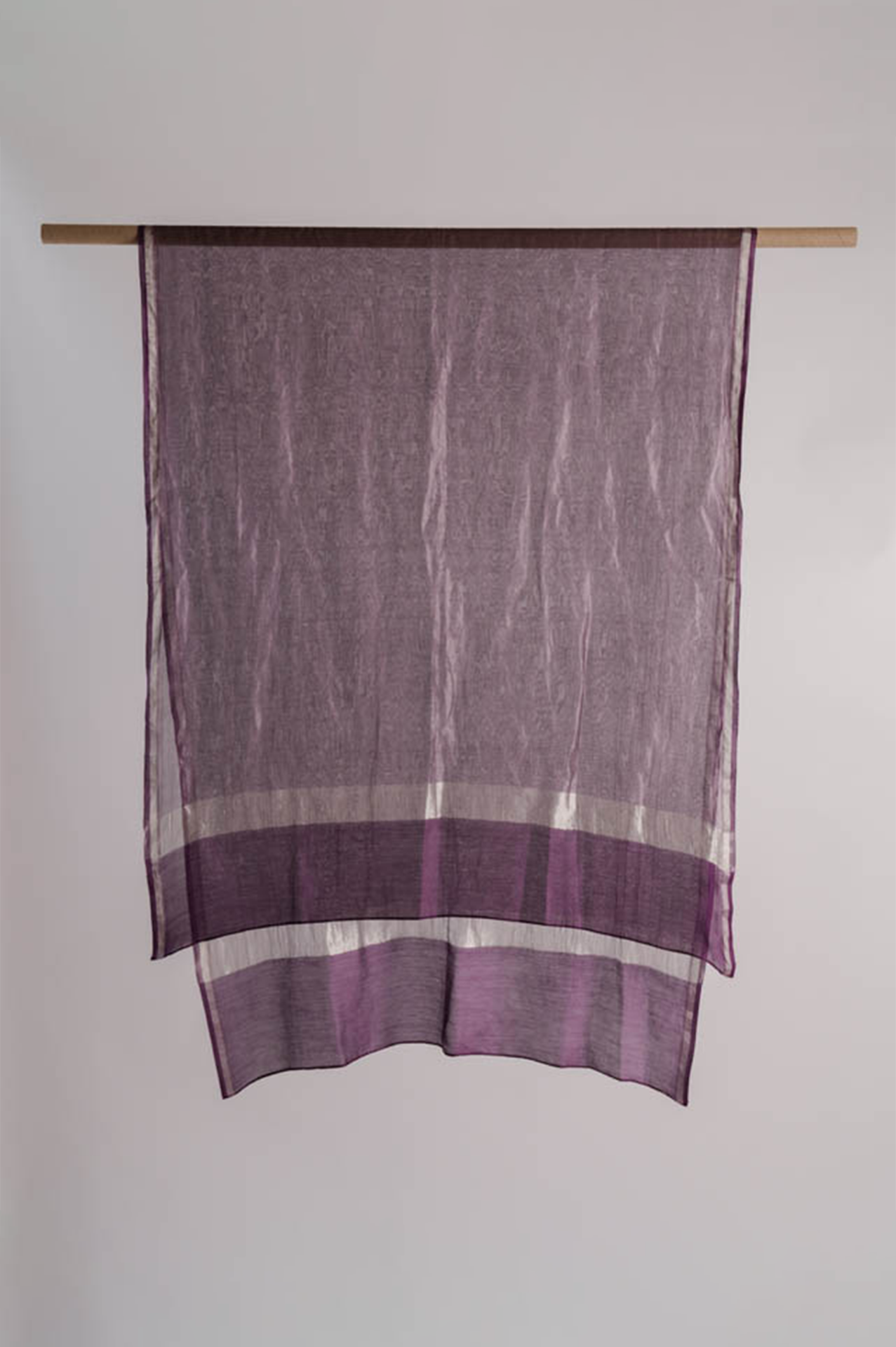 Purple Chanderi Dupatta