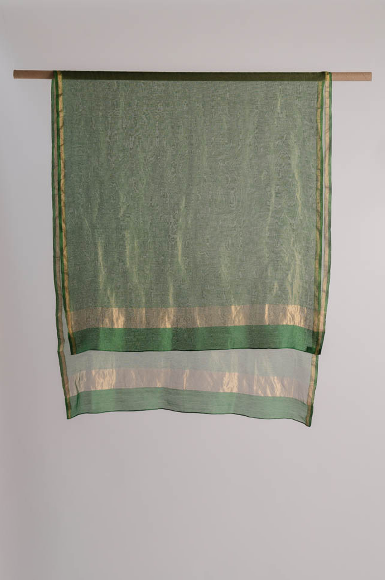 Green Chanderi Dupatta