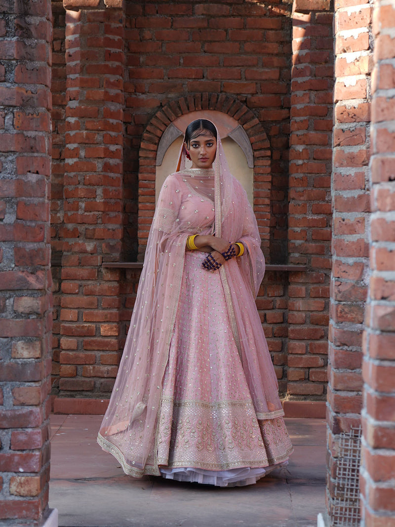 Pink Lehenga Set