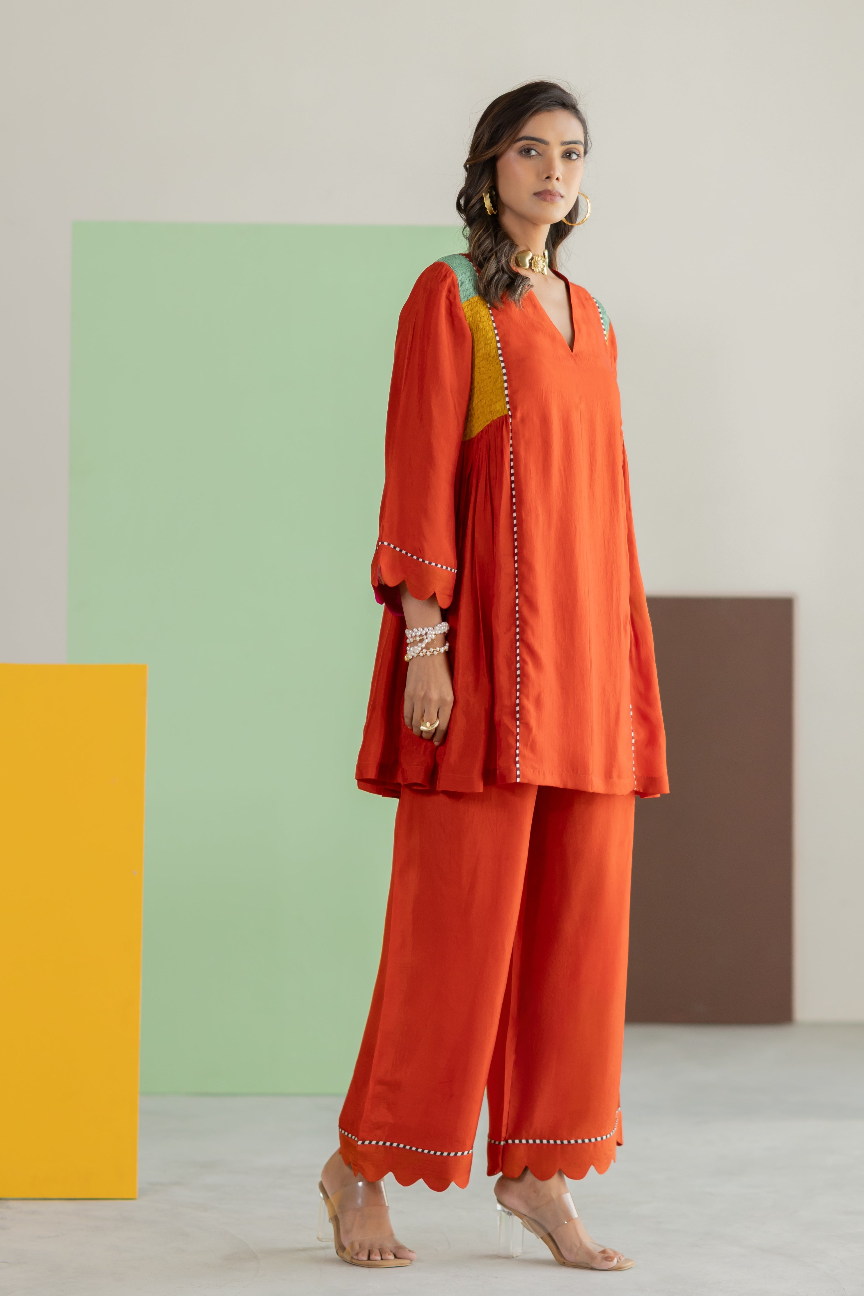 Orange co-ord set