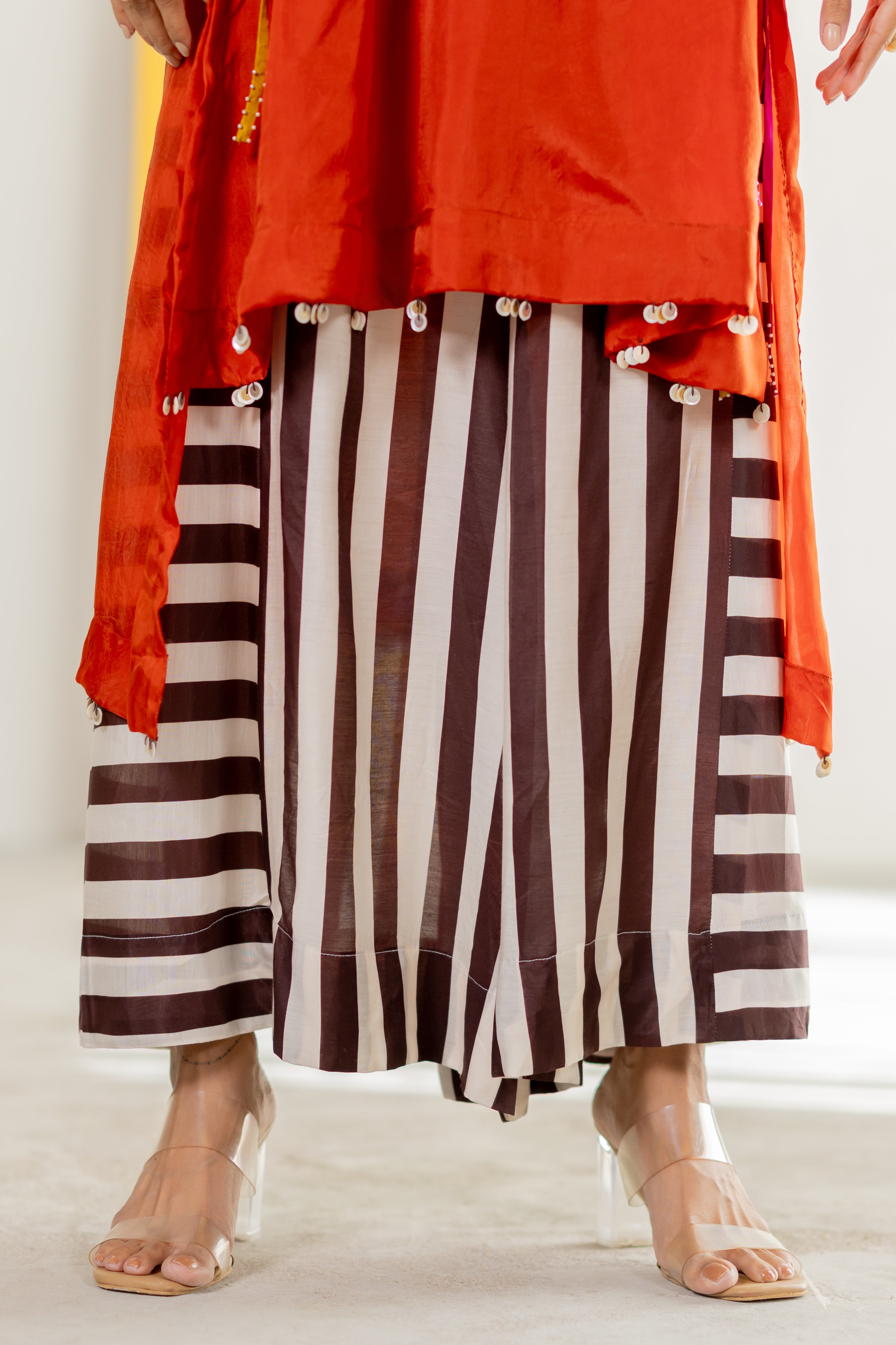 Orange tunic set