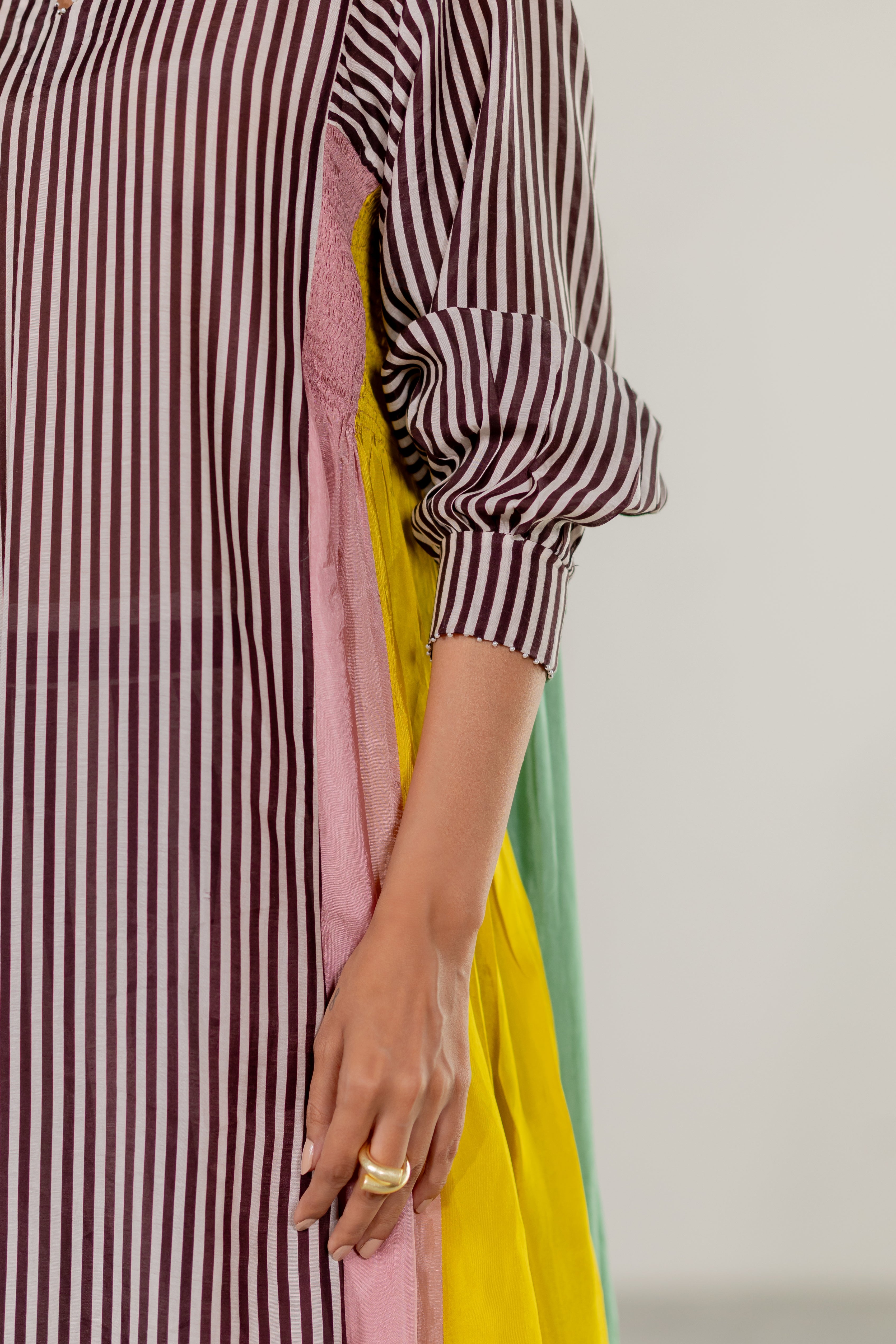 Striped kurta set