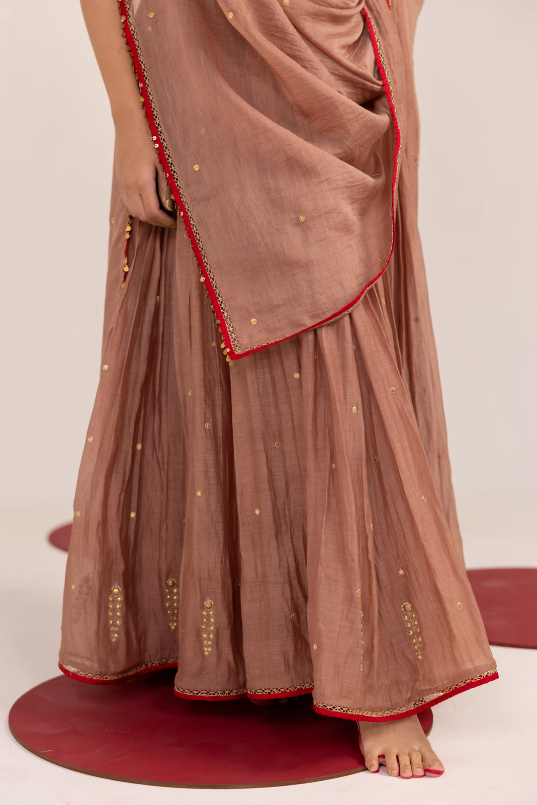 MAUVE LEHENGA SET