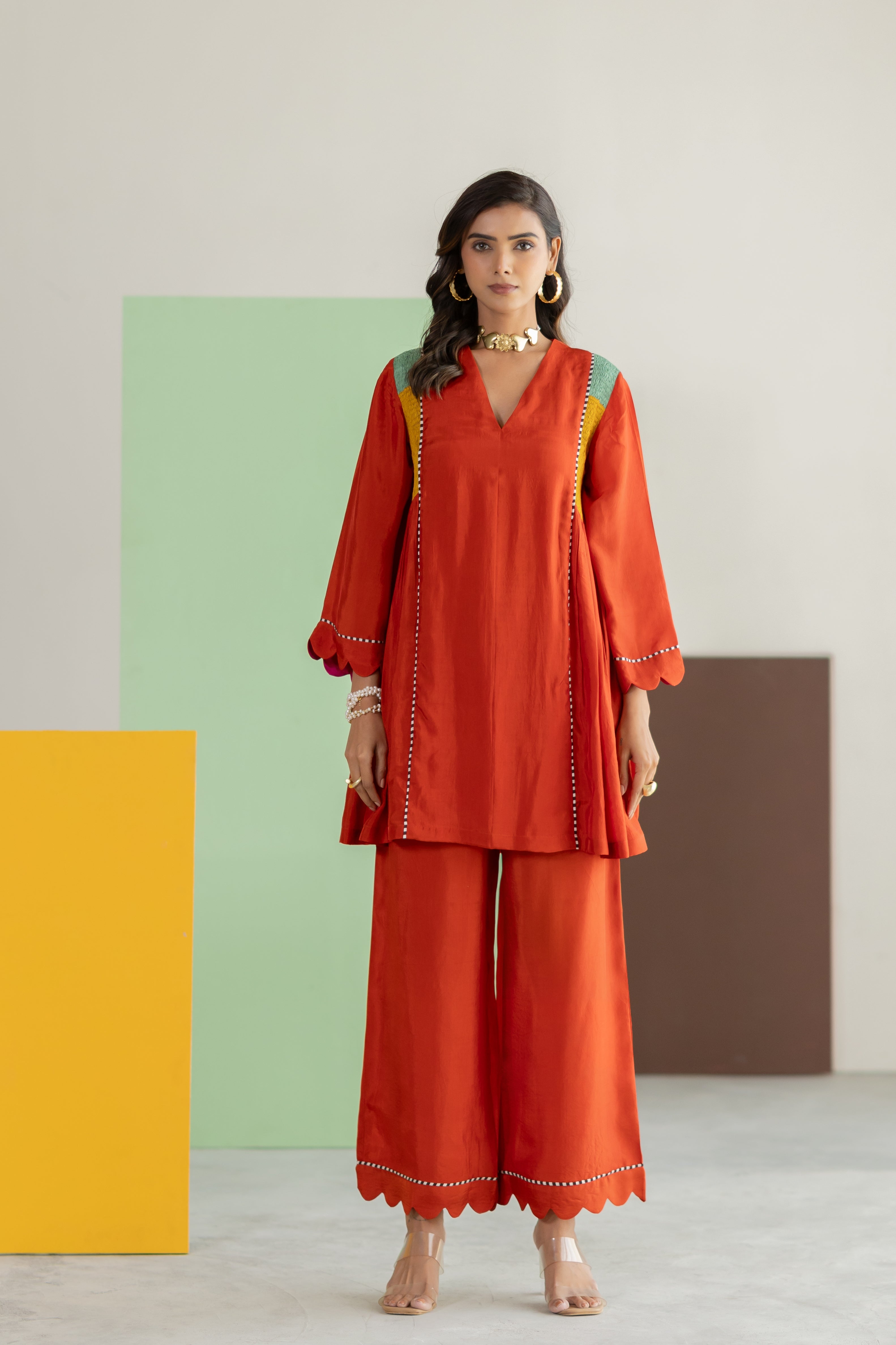Orange co-ord set