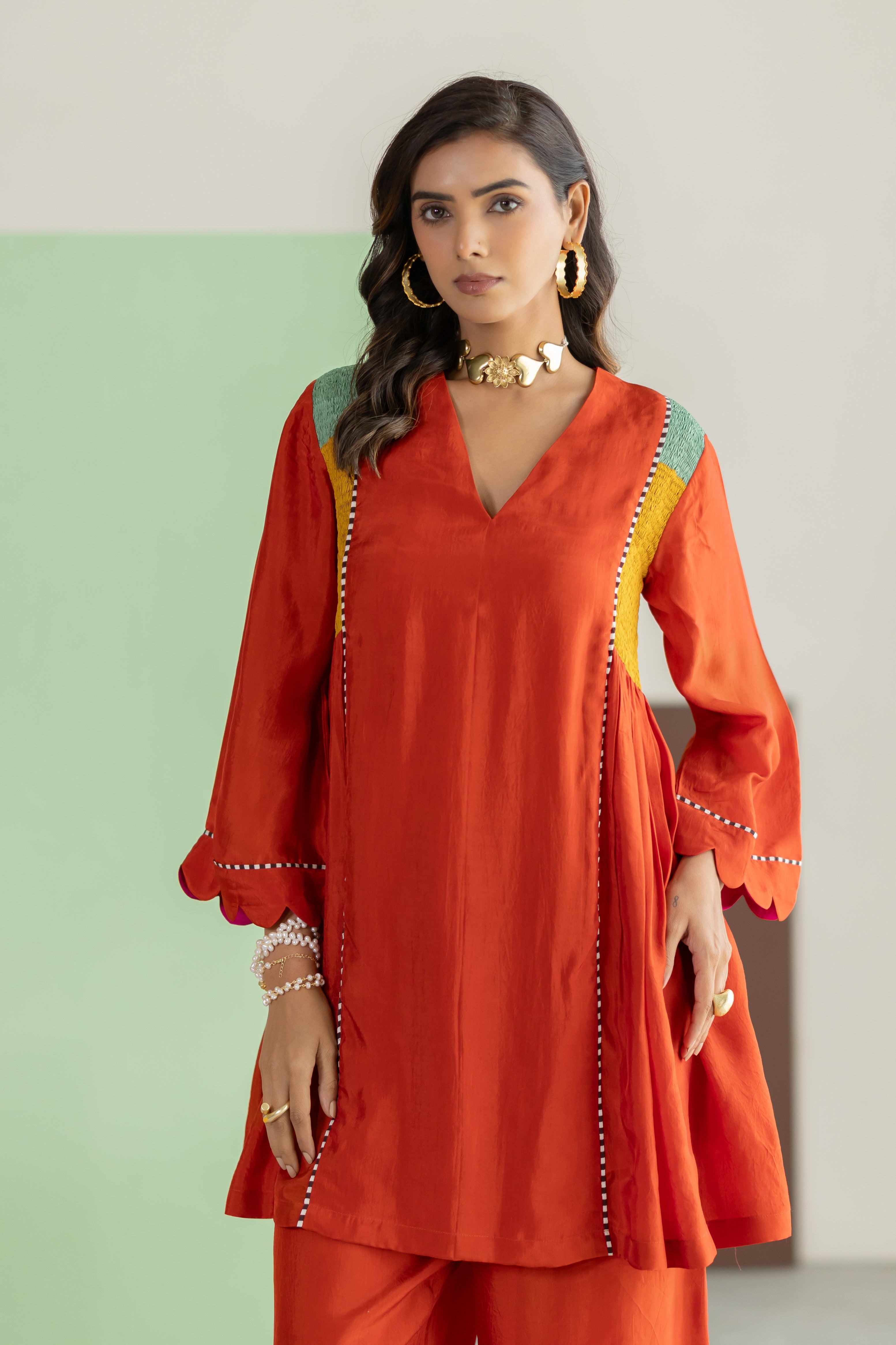 Orange co-ord set