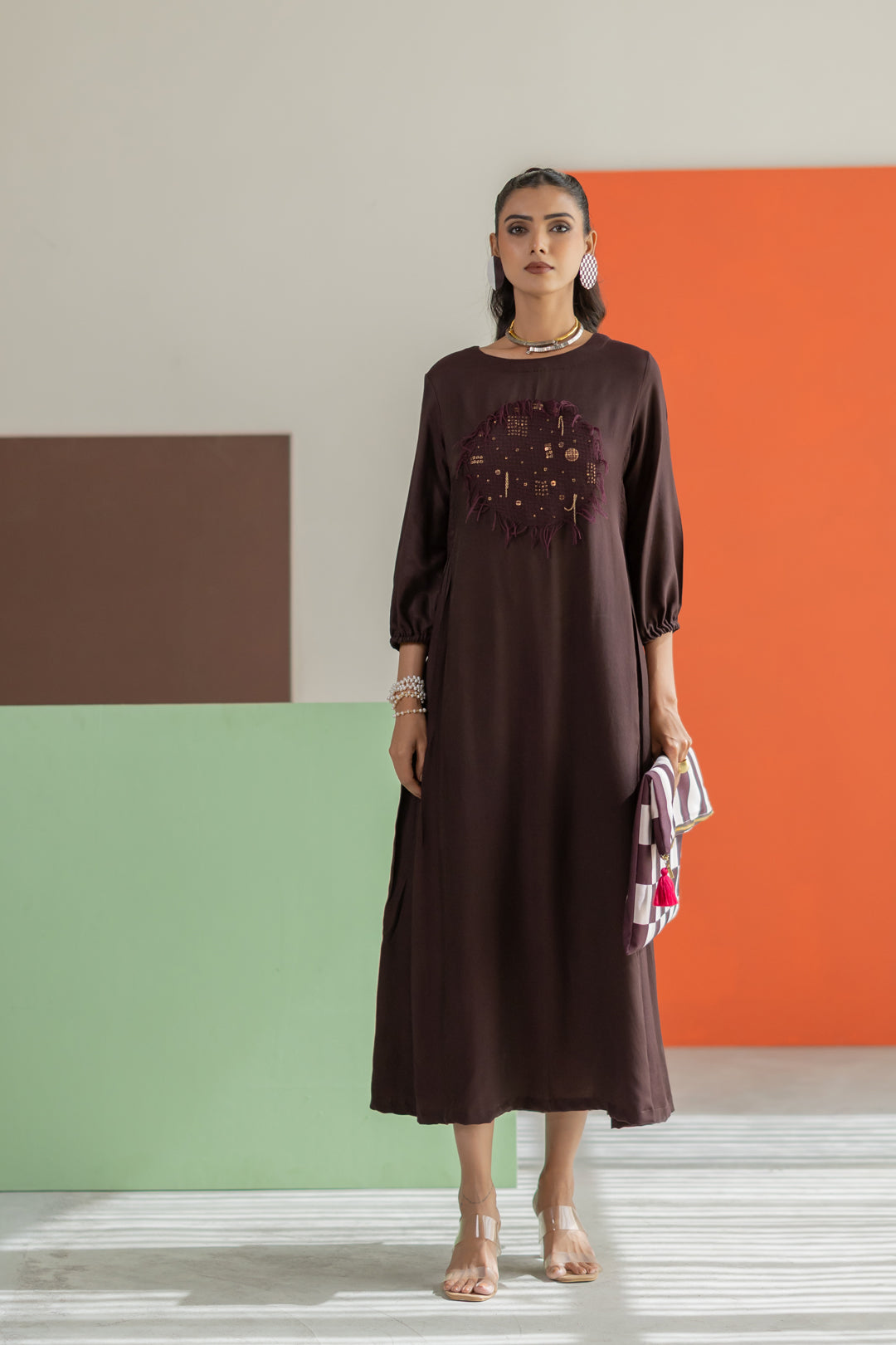 Brown Dress