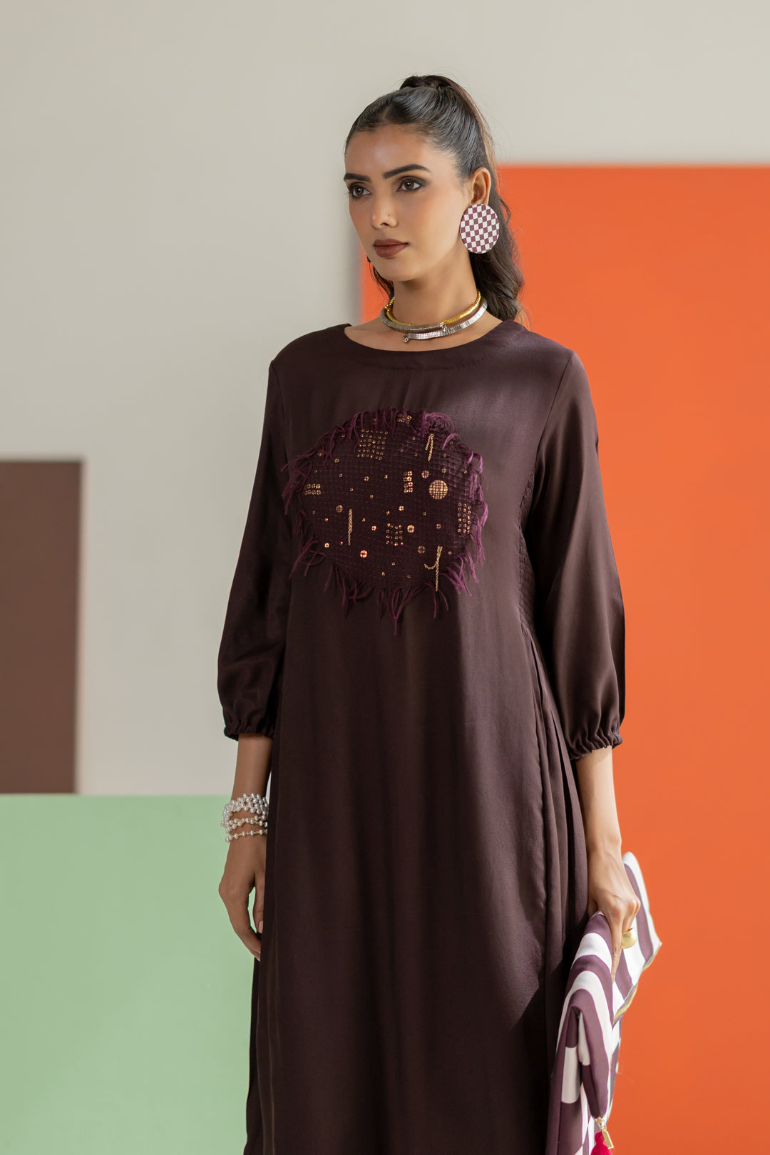 Brown Dress
