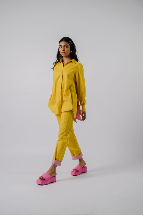 Yellow Bowtie Co-ord set