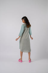 Sea Green Bowtie Dress