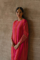 Panelled kaftan